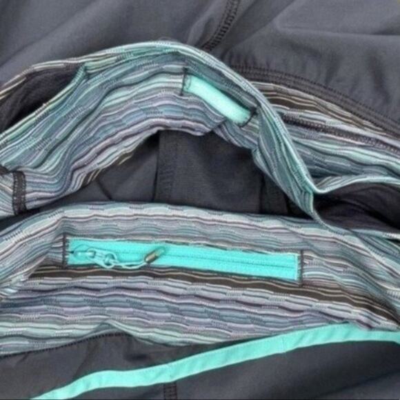 Lululemon Run Times Shorts Navy Space Dye Retro Style Athletic Running Size 4 - Picture 10 of 10